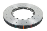 DBA 03-06 Mitsubishi Lancer Evolution Front 5000 Series Drilled & Slotted Replacement Ring - 5418.1XS