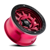 Dirty Life 9313 Enigma Race 17x9 / 8x165.1 BP / -12mm Offset / 130.8mm Hub Crimson Candy Red Wheel - 9313-7981R12