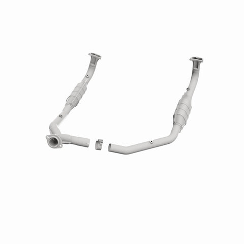 MagnaFlow DF Cat. Conv 97 Land Rover Defender 90 4.0L Y-Pipe Assy / 96-99 Discovery 4.0L Y-Pipe Assy - 93690