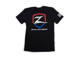 Zone Offroad Black Premium Cotton T-Shirt w/ Patriotic Zone Logos - 2XL - ZONU91622XL