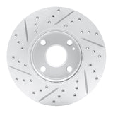 R1 16-25 Mazda 2 (Mexico) Front Right Drilled & Slotted Geo-Carbon Rotor - 830-91003R