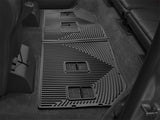 WeatherTech 07-10 Chevrolet Suburban Rear Rubber Mats - Black - W264