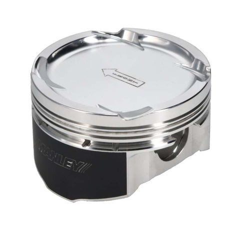 Manley 03-06 EVO VIII/IX 85.0mm Bore-Std Size-8.5/9.0 CR Dish Piston Set with Rings - 619000C-4