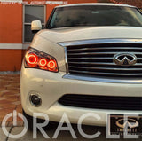 Oracle Infiniti QX56 11-13 Halo Kit - ColorSHIFT w/o Controller - 2350-334