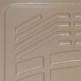Westin 12-17 Toyota Tundra Reg/Dbl/CrewMax (Double hook) Wade Sure-Fit Floor Liners Front - Tan - 72-130054