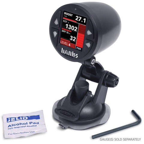 Banks Power 52mm Single Gauge Pod Kit w/ Sticky Base - 63341