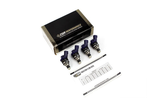 ISR Performance - Side Feed Injectors - Nissan 550cc (Set of 4) - IS-INJS-550-4