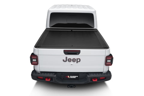 Rugged Ridge Armis Retractable Locking Bed Cover w/o Trail Rails 20-21 Jeep Gladiator JT - 13550.34
