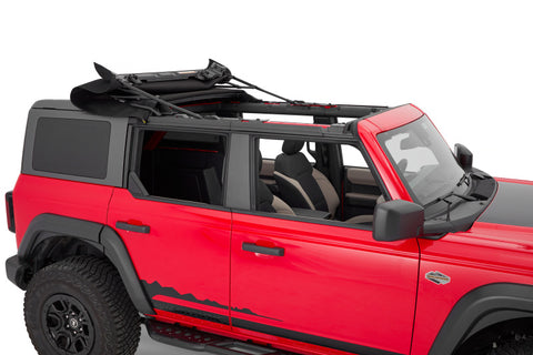 Bestop 21-26 Bronco 4-Door Skyrider For Hardtop (Premium Black Twill) - 52462-17