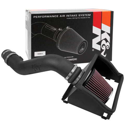 K&N 2016 Ford F-150 3.5L AirCharger Performance Intake - 63-2596
