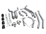 AWE Tuning 19-23 Audi C8 S6/S7 2.9T V6 AWD Track Edition Exhaust - Diamond Black Tips - 3020-43109
