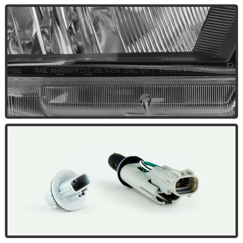 xTune Toyota Tacoma 2012-2015 OEM Style Headlights Black HD-JH-TTA12-AM-BK - 9031069