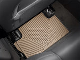 WeatherTech 07+ Volvo S80 Rear Rubber Mats - Tan - W170TN