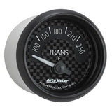 Autometer GT Series 52mm Short Sweep Electronic 100-250 Deg F Transmission Temperature - 8049