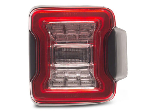 Raxiom 18-26 Jeep Wrangler JL LED Tail Lights- Clear Housing- Clear Lens - J181426