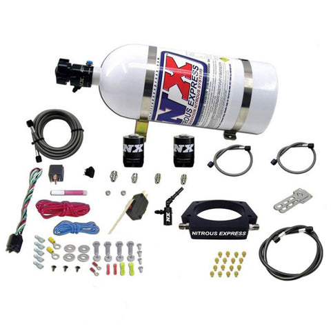 Nitrous Express LT2 C8 Nitrous Plate Kit (50-300HP) w/10lb Bottle - 20962-10
