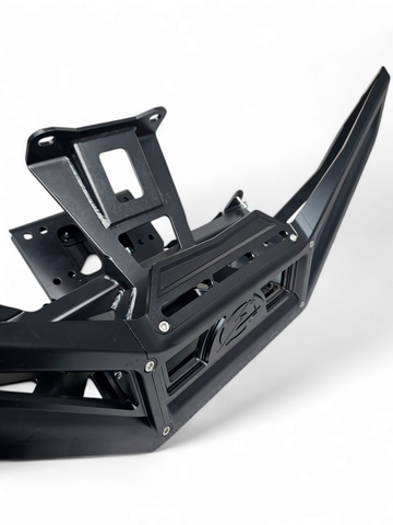 Elektric Offroad 2017+ Can Am X3 Maverick Billet Front Winch Bumper Anodized Black - FWB210035