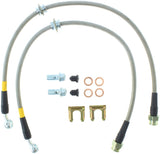 StopTech 02-07 WRX Stainless Steel Rear Brake Lines - 950.47501