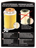 K&N Oil Filter OIL FILTER; AUTOMOTIVE - HP-2003