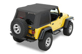 Bestop 97-06 Jeep Wrangler TJ Exc. Unlimited Trektop (Black Denim) - 56820-15