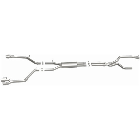 MagnaFlow CatBack 16-19 Cadillac CT6 V6 3.0L Street Series 2.5in Pipe Dia Polished Tips - 19301