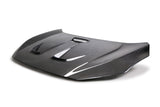 Seibon 2016-2017 Honda Civic Coupe/Sedan/Hatchback MR-Style Carbon Fiber Hood - HD16HDCV-MR