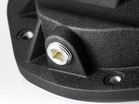 aFe Power Front Diff Cover w/ 75W-90 Gear Oil 5/94-12 Ford Diesel Trucks V8 7.3/6.0/6.4/6.7L (td) - 46-70082-WL