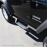Westin 07-18 Jeep Wrangler JK 2dr. HDX Stainless Drop Nerf Step Bars - Tex. Blk - 56-133152