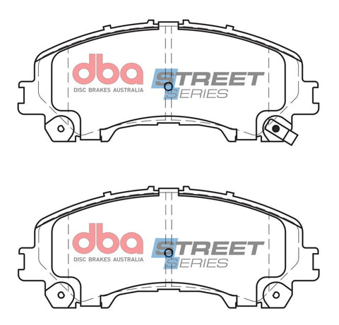 DBA 14-22 Infiniti Q50 (Base/Premium/Hybrid) Front Street Series Brake Pads - DB2341SS