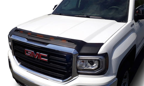 AVS 14-18 GMC Sierra 1500 / 2019 GMC Sierra 1500 Limited Low Profile Aeroskin Lightshield Pro - Blk - 953075
