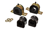 Energy Suspension 91-93 GM Syclone/Thphoon 4WD Black 32mm Fr Sway Bar Bushing Set - 3.5186G