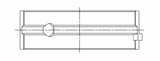ACL Peugeot 4 1587cc (TU5) Race Series Standard Size Main Bearing Set - 5M2797H-STD