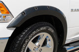 Lund 10-17 Dodge Ram 2500 RX-Rivet Style Textured Elite Series Fender Flares - Black (4 Pc.) - RX205T