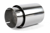 Dinan Double-Walled 4in Clamp-On Exhaust Tip - Polished - 4in Outlet / 3.25in Inlet - D663-0573-BOX