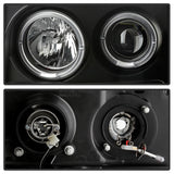 Spyder GMC Sierra 1500/GMC Sierra Denali 08-13 Projector LED Halo- LED All Blk PRO-YD-GS07-HL-BKV2 - 5086020