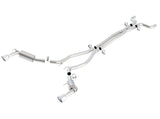 Borla 2010 Camaro 6.2L V8 S Type Catback Exhaust (does not work w/ factory ground affects package - - 140280