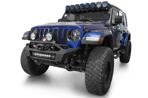 Addictive Desert Designs18-24 Jeep Wrangler JL / 18-24 Jeep Gladiator JT Phantom Front Bumper - F980393070103