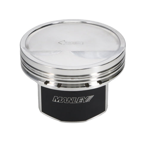 Manley Small Block Chevy LS Series 4.010in Bore - 1.304in CD - -10 cc Dish Platinum Series Pistons - 596110C-8