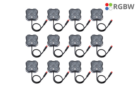 Diode Dynamics RGBW Rock Light Installer Magnet Mount Kit (12-pack) - DD7749