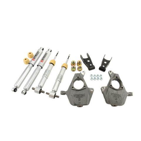 Belltech LOWERING KIT 2014 Silverado/Sierra All Cabs 2WD 2in Front/2in or 3in Rear w/ Street Shocks - 984SP