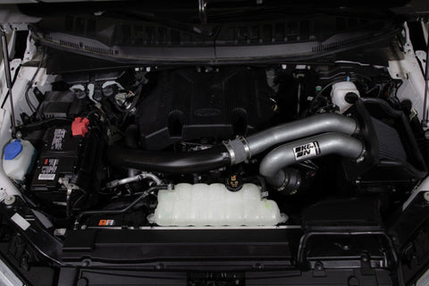 K&N 15-23 Ford F-150 (Incl. Raptor) 2.7L/3.5L V6 Performance Air Intake System - 30-2617KC