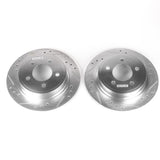 Power Stop 04-08 Chrysler Pacifica Rear Evolution Drilled & Slotted Rotors - Pair - AR8759XPR