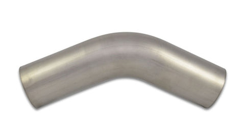 Vibrant 2.5in. O.D. Titanium 45 Degree Mandrel Bend Tube / 3in. CLR - 13452