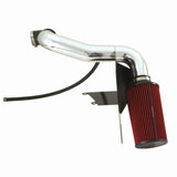 Spectre 98-03 GM Truck L4-2.2L F/I Air Intake Kit - Clear Anodized w/Red Filter - 9902