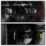 xTune Dodge Ram 1500 02-05 Amber Crystal Headlights HD-JH-DR02-AM-BSM - 9030352