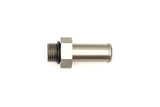 DeatschWerks 6AN ORB Male To 1/2in Barb Fitting (Single Barb - Incl O-Ring) - 6-02-0503