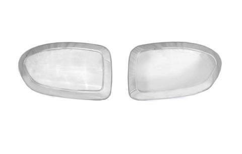 AVS 02-06 Cadillac Escalade Mirror Covers 2pc - Chrome - 687664