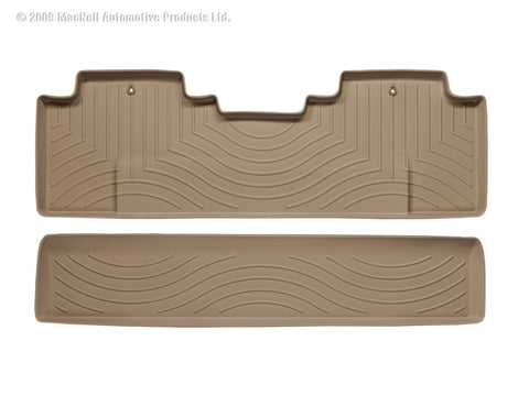 WeatherTech 06+ Honda Ridgeline Rear FloorLiner - Tan - 450502