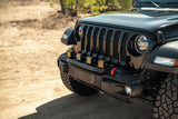 DV8 Offroad 2018-2025 Wrangler JL Push Bar for Mopar Rubicon Steel Bumper - LBJL-13