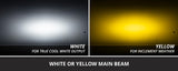 Diode Dynamics 19-25 Toyota RAV4 SS3 LED Ditch Light Kit - Sport White Combo - DD8809